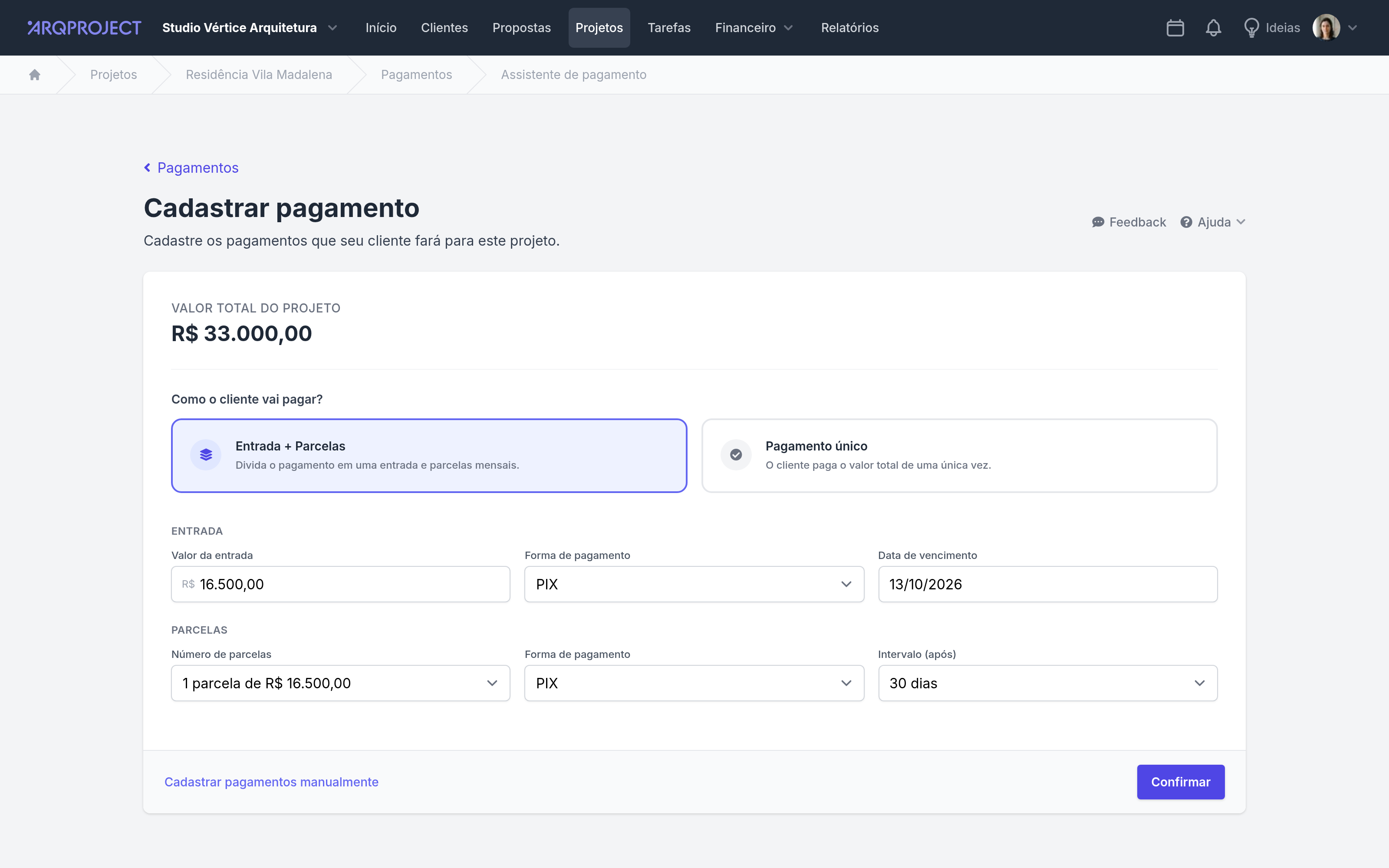 Projeto › Pagamentos › Assistente de pagamento.