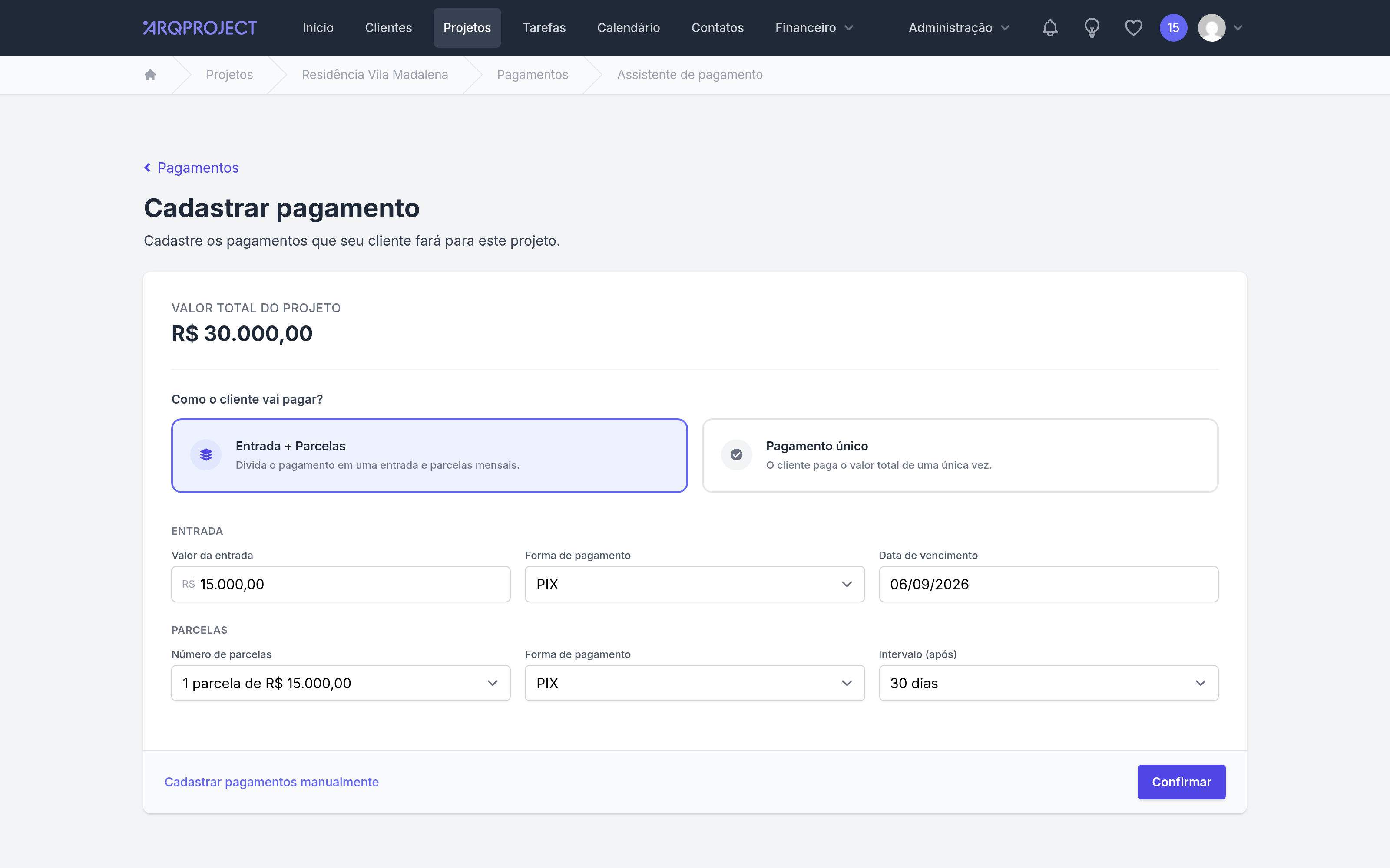 Projeto › Pagamentos › Assistente de pagamento.